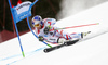 Alexis Pinturault of France skiing in the first run of the men giant slalom race of Audi FIS Alpine skiing World cup in Hinterstoder, Austria. Men giant slalom race of Audi FIS Alpine skiing World cup, was held on Hinterstoder, Austria, on Friday, 26th of February 2016.
