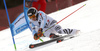 Benedikt Staubitzer of Germany skiing in the first run of the men giant slalom race of Audi FIS Alpine skiing World cup in Hinterstoder, Austria. Men giant slalom race of Audi FIS Alpine skiing World cup, was held on Hinterstoder, Austria, on Friday, 26th of February 2016.
