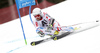 Thomas Fanara of France skiing in the first run of the men giant slalom race of Audi FIS Alpine skiing World cup in Hinterstoder, Austria. Men giant slalom race of Audi FIS Alpine skiing World cup, was held on Hinterstoder, Austria, on Friday, 26th of February 2016.
