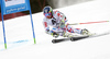 Mathieu Faivre of France skiing in the first run of the men giant slalom race of Audi FIS Alpine skiing World cup in Hinterstoder, Austria. Men giant slalom race of Audi FIS Alpine skiing World cup, was held on Hinterstoder, Austria, on Friday, 26th of February 2016.
