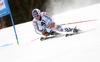 Fritz Dopfer of Germany skiing in the first run of the men giant slalom race of Audi FIS Alpine skiing World cup in Hinterstoder, Austria. Men giant slalom race of Audi FIS Alpine skiing World cup, was held on Hinterstoder, Austria, on Friday, 26th of February 2016.
