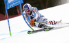 Fritz Dopfer of Germany skiing in the first run of the men giant slalom race of Audi FIS Alpine skiing World cup in Hinterstoder, Austria. Men giant slalom race of Audi FIS Alpine skiing World cup, was held on Hinterstoder, Austria, on Friday, 26th of February 2016.
