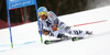 Felix Neureuther of Germany skiing in the first run of the men giant slalom race of Audi FIS Alpine skiing World cup in Hinterstoder, Austria. Men giant slalom race of Audi FIS Alpine skiing World cup, was held on Hinterstoder, Austria, on Friday, 26th of February 2016.

