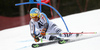 Felix Neureuther of Germany skiing in the first run of the men giant slalom race of Audi FIS Alpine skiing World cup in Hinterstoder, Austria. Men giant slalom race of Audi FIS Alpine skiing World cup, was held on Hinterstoder, Austria, on Friday, 26th of February 2016.
