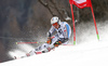 Stefan Luitz of Germany skiing in the first run of the men giant slalom race of Audi FIS Alpine skiing World cup in Hinterstoder, Austria. Men giant slalom race of Audi FIS Alpine skiing World cup, was held on Hinterstoder, Austria, on Friday, 26th of February 2016.
