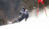 Marcus Sandell of Finland skiing in the first run of the men giant slalom race of Audi FIS Alpine skiing World cup in Hinterstoder, Austria. Men giant slalom race of Audi FIS Alpine skiing World cup, was held on Hinterstoder, Austria, on Friday, 26th of February 2016.
