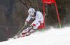 Carlo Janka of Switzerland skiing in the first run of the men giant slalom race of Audi FIS Alpine skiing World cup in Hinterstoder, Austria. Men giant slalom race of Audi FIS Alpine skiing World cup, was held on Hinterstoder, Austria, on Friday, 26th of February 2016.
