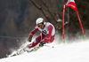 Kjetil Jansrud of Norway skiing in the first run of the men giant slalom race of Audi FIS Alpine skiing World cup in Hinterstoder, Austria. Men giant slalom race of Audi FIS Alpine skiing World cup, was held on Hinterstoder, Austria, on Friday, 26th of February 2016.
