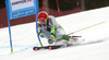 Zan Kranjec of Slovenia skiing in the first run of the men giant slalom race of Audi FIS Alpine skiing World cup in Hinterstoder, Austria. Men giant slalom race of Audi FIS Alpine skiing World cup, was held on Hinterstoder, Austria, on Friday, 26th of February 2016.
