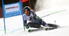 Samu Torsti of Finland skiing in the first run of the men giant slalom race of Audi FIS Alpine skiing World cup in Hinterstoder, Austria. Men giant slalom race of Audi FIS Alpine skiing World cup, was held on Hinterstoder, Austria, on Friday, 26th of February 2016.
