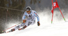 Benedikt Staubitzer of Germany skiing in the first run of the men giant slalom race of Audi FIS Alpine skiing World cup in Hinterstoder, Austria. Men giant slalom race of Audi FIS Alpine skiing World cup, was held on Hinterstoder, Austria, on Friday, 26th of February 2016.
