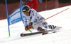 Benedikt Staubitzer of Germany skiing in the first run of the men giant slalom race of Audi FIS Alpine skiing World cup in Hinterstoder, Austria. Men giant slalom race of Audi FIS Alpine skiing World cup, was held on Hinterstoder, Austria, on Friday, 26th of February 2016.
