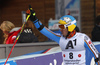 Sixth placed Felix Neureuther of Germany reacts in the finish of the second run of the men giant slalom race of Audi FIS Alpine skiing World cup in Hinterstoder, Austria. Men giant slalom race of Audi FIS Alpine skiing World cup, was held on Hinterstoder, Austria, on Friday, 26th of February 2016.
