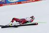 Fourth placed Henrik Kristoffersen of Norway reacts in the finish of the second run of the men giant slalom race of Audi FIS Alpine skiing World cup in Hinterstoder, Austria. Men giant slalom race of Audi FIS Alpine skiing World cup, was held on Hinterstoder, Austria, on Friday, 26th of February 2016.
