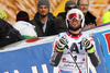 Third placed Thomas Fanara of France reacts in the finish of the second run of the men giant slalom race of Audi FIS Alpine skiing World cup in Hinterstoder, Austria. Men giant slalom race of Audi FIS Alpine skiing World cup, was held on Hinterstoder, Austria, on Friday, 26th of February 2016.
