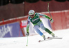 Second placed Bostjan Kline of Slovenia skiing in the men super-g race of Audi FIS Alpine skiing World cup in Hinterstoder, Austria. Men super-g race of Audi FIS Alpine skiing World cup, was held on Hinterstoder, Austria, on Saturday, 27th of February 2016.
