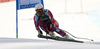 Kjetil Jansrud of Norway skiing in the men super-g race of Audi FIS Alpine skiing World cup in Hinterstoder, Austria. Men super-g race of Audi FIS Alpine skiing World cup, was held on Hinterstoder, Austria, on Saturday, 27th of February 2016.
