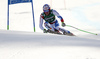 Thomas Tumler of Switzerland skiing in the men super-g race of Audi FIS Alpine skiing World cup in Hinterstoder, Austria. Men super-g race of Audi FIS Alpine skiing World cup, was held on Hinterstoder, Austria, on Saturday, 27th of February 2016.
