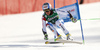 Fernando Schmed of Switzerland skiing in the men super-g race of Audi FIS Alpine skiing World cup in Hinterstoder, Austria. Men super-g race of Audi FIS Alpine skiing World cup, was held on Hinterstoder, Austria, on Saturday, 27th of February 2016.
