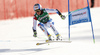 Fernando Schmed of Switzerland skiing in the men super-g race of Audi FIS Alpine skiing World cup in Hinterstoder, Austria. Men super-g race of Audi FIS Alpine skiing World cup, was held on Hinterstoder, Austria, on Saturday, 27th of February 2016.
