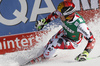 Third placed Marcel Hirscher of Austria reacts in the finish of the men super-g race of Audi FIS Alpine skiing World cup in Hinterstoder, Austria. Men super-g race of Audi FIS Alpine skiing World cup, was held on Hinterstoder, Austria, on Saturday, 27th of February 2016.
