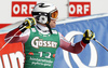 Winner Aleksander Aamodt Kilde of Norway reacts in the finish of the men super-g race of Audi FIS Alpine skiing World cup in Hinterstoder, Austria. Men super-g race of Audi FIS Alpine skiing World cup, was held on Hinterstoder, Austria, on Saturday, 27th of February 2016.
