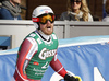 Kjetil Jansrud of Norway reacts in the finish of the men super-g race of Audi FIS Alpine skiing World cup in Hinterstoder, Austria. Men super-g race of Audi FIS Alpine skiing World cup, was held on Hinterstoder, Austria, on Saturday, 27th of February 2016.
