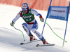 Thomas Tumler of Switzerland skiing in the men super-g race of Audi FIS Alpine skiing World cup in Hinterstoder, Austria. Men super-g race of Audi FIS Alpine skiing World cup, was held on Hinterstoder, Austria, on Saturday, 27th of February 2016.
