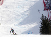 Fourth placed Vincent Kriechmayr of Austria skiing in the men super-g race of Audi FIS Alpine skiing World cup in Hinterstoder, Austria. Men super-g race of Audi FIS Alpine skiing World cup, was held on Hinterstoder, Austria, on Saturday, 27th of February 2016.
