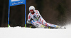 Thomas Fanara of France skiing in the first run of the men giant slalom race of Audi FIS Alpine skiing World cup in Hinterstoder, Austria. Men giant slalom race of Audi FIS Alpine skiing World cup, was held in Hinterstoder, Austria, on Sunday, 28th of February 2016.
