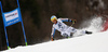 Felix Neureuther of Germany skiing in the first run of the men giant slalom race of Audi FIS Alpine skiing World cup in Hinterstoder, Austria. Men giant slalom race of Audi FIS Alpine skiing World cup, was held in Hinterstoder, Austria, on Sunday, 28th of February 2016.
