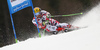 Marcel Hirscher of Austria skiing in the first run of the men giant slalom race of Audi FIS Alpine skiing World cup in Hinterstoder, Austria. Men giant slalom race of Audi FIS Alpine skiing World cup, was held in Hinterstoder, Austria, on Sunday, 28th of February 2016.
