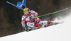 Marcel Hirscher of Austria skiing in the first run of the men giant slalom race of Audi FIS Alpine skiing World cup in Hinterstoder, Austria. Men giant slalom race of Audi FIS Alpine skiing World cup, was held in Hinterstoder, Austria, on Sunday, 28th of February 2016.

