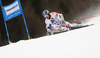 Mathieu Faivre of France skiing in the first run of the men giant slalom race of Audi FIS Alpine skiing World cup in Hinterstoder, Austria. Men giant slalom race of Audi FIS Alpine skiing World cup, was held in Hinterstoder, Austria, on Sunday, 28th of February 2016.
