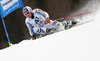 Fritz Dopfer of Germany skiing in the first run of the men giant slalom race of Audi FIS Alpine skiing World cup in Hinterstoder, Austria. Men giant slalom race of Audi FIS Alpine skiing World cup, was held in Hinterstoder, Austria, on Sunday, 28th of February 2016.
