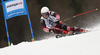 Filip Zubcic of Croatia skiing in the first run of the men giant slalom race of Audi FIS Alpine skiing World cup in Hinterstoder, Austria. Men giant slalom race of Audi FIS Alpine skiing World cup, was held in Hinterstoder, Austria, on Sunday, 28th of February 2016.
