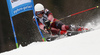 Filip Zubcic of Croatia skiing in the first run of the men giant slalom race of Audi FIS Alpine skiing World cup in Hinterstoder, Austria. Men giant slalom race of Audi FIS Alpine skiing World cup, was held in Hinterstoder, Austria, on Sunday, 28th of February 2016.
