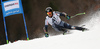 Samu Torsti of Finland skiing in the first run of the men giant slalom race of Audi FIS Alpine skiing World cup in Hinterstoder, Austria. Men giant slalom race of Audi FIS Alpine skiing World cup, was held in Hinterstoder, Austria, on Sunday, 28th of February 2016.
