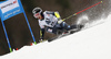 Eemeli Pirinen of Finland skiing in the first run of the men giant slalom race of Audi FIS Alpine skiing World cup in Hinterstoder, Austria. Men giant slalom race of Audi FIS Alpine skiing World cup, was held in Hinterstoder, Austria, on Sunday, 28th of February 2016.
