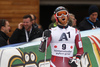 Leif Kristian Haugen of Norway reacts in finish of the second run of the men giant slalom race of Audi FIS Alpine skiing World cup in Hinterstoder, Austria. Men giant slalom race of Audi FIS Alpine skiing World cup, was held in Hinterstoder, Austria, on Sunday, 28th of February 2016.
