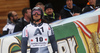 Marcus Sandell of Finland reacts in finish of the second run of the men giant slalom race of Audi FIS Alpine skiing World cup in Hinterstoder, Austria. Men giant slalom race of Audi FIS Alpine skiing World cup, was held in Hinterstoder, Austria, on Sunday, 28th of February 2016.
