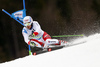 Carlo Janka of Switzerland skiing in the men giant slalom race of Audi FIS Alpine skiing World cup in Hinterstoder, Austria. Men giant slalom race of Audi FIS Alpine skiing World cup, was held in Hinterstoder, Austria, on Sunday, 28th of February 2016.
