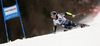 Eemeli Pirinen of Finland skiing in the men giant slalom race of Audi FIS Alpine skiing World cup in Hinterstoder, Austria. Men giant slalom race of Audi FIS Alpine skiing World cup, was held in Hinterstoder, Austria, on Sunday, 28th of February 2016.
