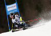 Eemeli Pirinen of Finland skiing in the men giant slalom race of Audi FIS Alpine skiing World cup in Hinterstoder, Austria. Men giant slalom race of Audi FIS Alpine skiing World cup, was held in Hinterstoder, Austria, on Sunday, 28th of February 2016.
