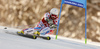 Thomas Fanara of France skiing in the first run of the men giant slalom race of Audi FIS Alpine skiing World cup in Kranjska Gora, Slovenia. Men giant slalom race of Audi FIS Alpine skiing World cup, was held in Kranjska Gora, Slovenia, on Friday, 4th of March 2016.
