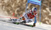 Fritz Dopfer of Germany skiing in the first run of the men giant slalom race of Audi FIS Alpine skiing World cup in Kranjska Gora, Slovenia. Men giant slalom race of Audi FIS Alpine skiing World cup, was held in Kranjska Gora, Slovenia, on Friday, 4th of March 2016.
