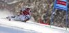 Stefan Luitz of Germany skiing in the first run of the men giant slalom race of Audi FIS Alpine skiing World cup in Kranjska Gora, Slovenia. Men giant slalom race of Audi FIS Alpine skiing World cup, was held in Kranjska Gora, Slovenia, on Friday, 4th of March 2016.
