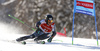 Samu Torsti of Finland skiing in the first run of the men giant slalom race of Audi FIS Alpine skiing World cup in Kranjska Gora, Slovenia. Men giant slalom race of Audi FIS Alpine skiing World cup, was held in Kranjska Gora, Slovenia, on Friday, 4th of March 2016.
