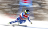 Bjoernar Neteland of Norway skiing in the first run of the men giant slalom race of Audi FIS Alpine skiing World cup in Kranjska Gora, Slovenia. Men giant slalom race of Audi FIS Alpine skiing World cup, was held in Kranjska Gora, Slovenia, on Friday, 4th of March 2016.
