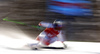 Manuel Pleisch of Switzerland skiing in the first run of the men giant slalom race of Audi FIS Alpine skiing World cup in Kranjska Gora, Slovenia. Men giant slalom race of Audi FIS Alpine skiing World cup, was held in Kranjska Gora, Slovenia, on Friday, 4th of March 2016.
